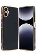 Mey İthalat® Samsung Galaxy A06 Kılıf Volet Silikon - Siyah