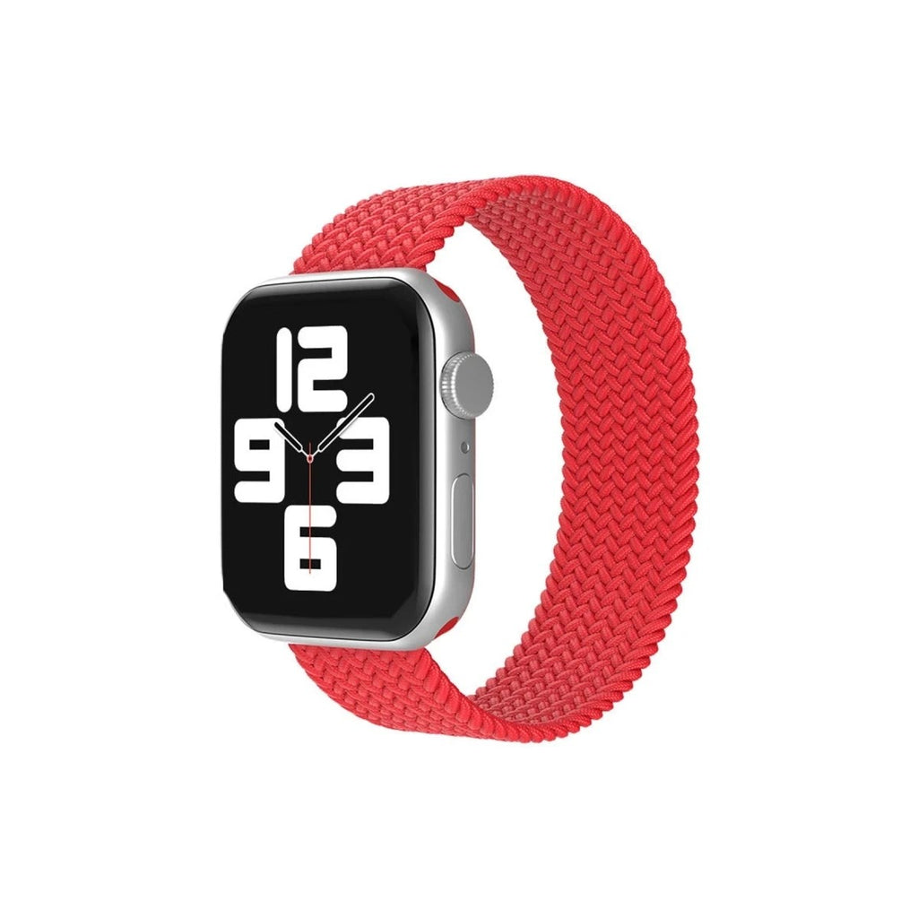 Mey İthalat® Watch 38mm Ayarlı Solo Silikon Kordon - Kırmızı