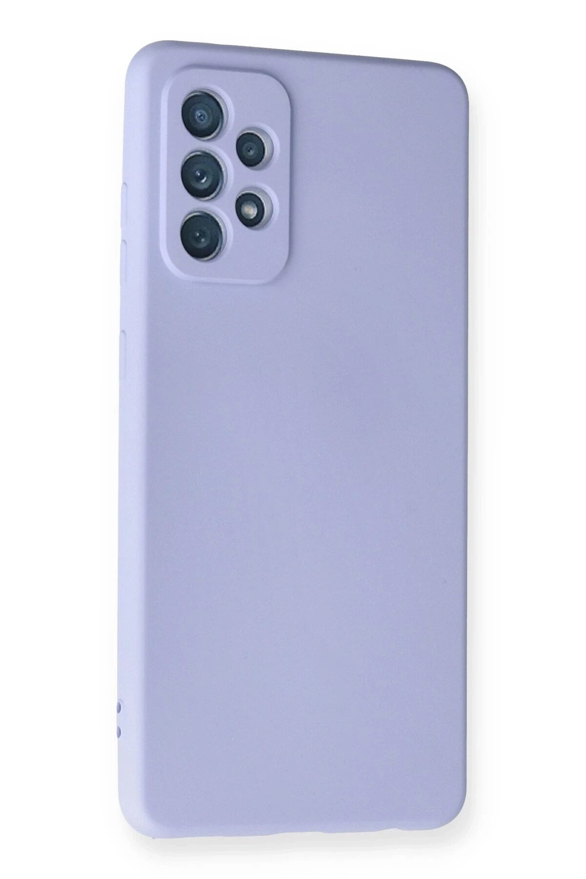 Mey İthalat® Samsung Galaxy A72 Kılıf Nano içi Kadife Silikon - Lila