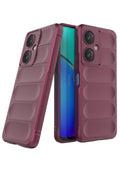 Mey İthalat® Vivo Y27 Kılıf Optimum Silikon - Bordo