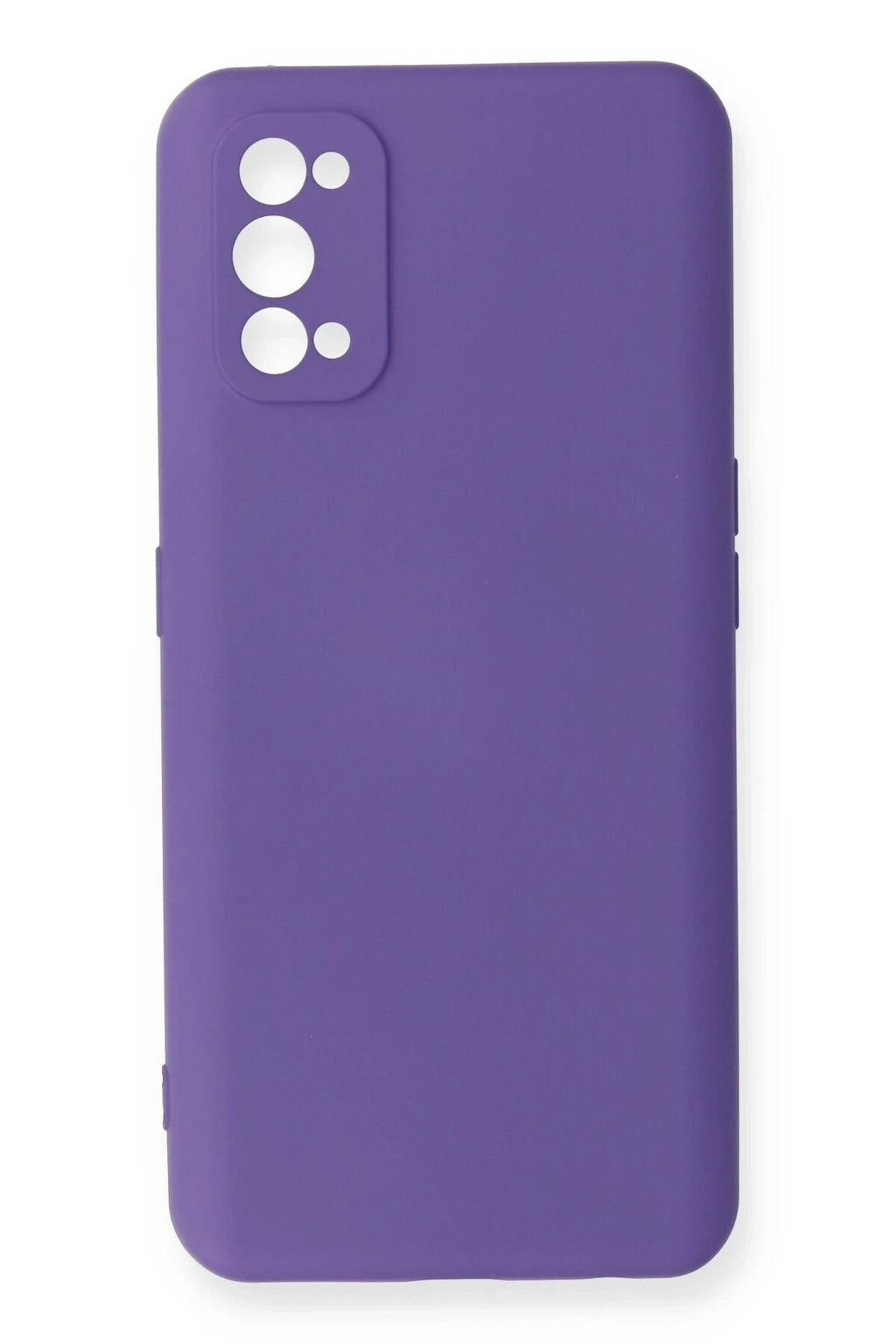 Mey İthalat® Realme 7 Pro Kılıf Nano içi Kadife Silikon - Mor