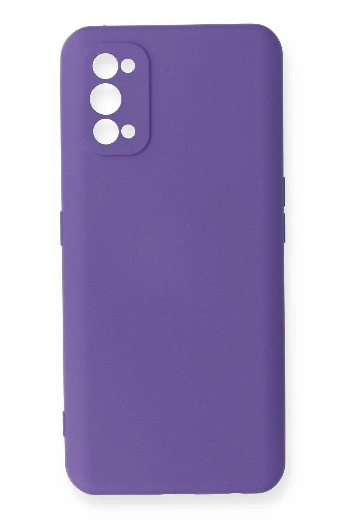 Mey İthalat® Realme 7 Pro Kılıf Nano içi Kadife Silikon - Mor