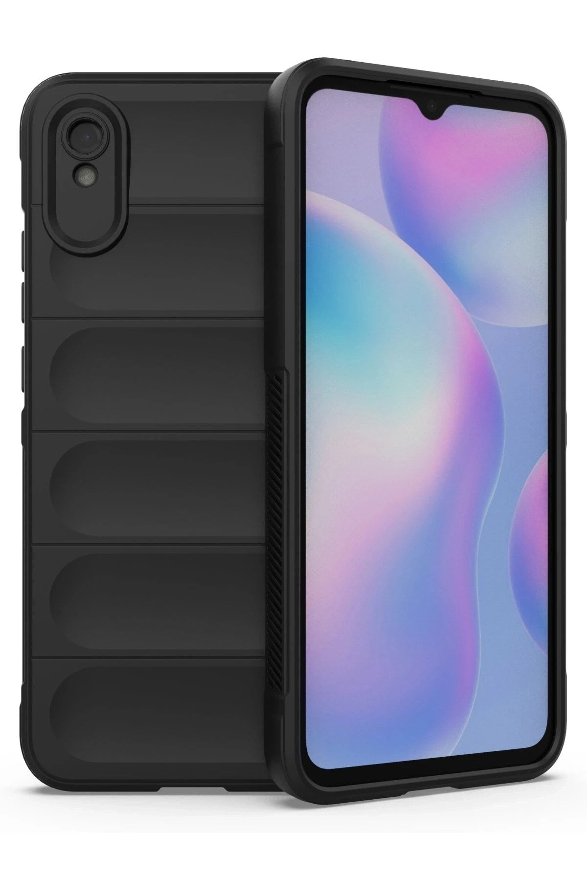 Mey İthalat® Redmi 9A Kılıf Optimum Silikon - Siyah