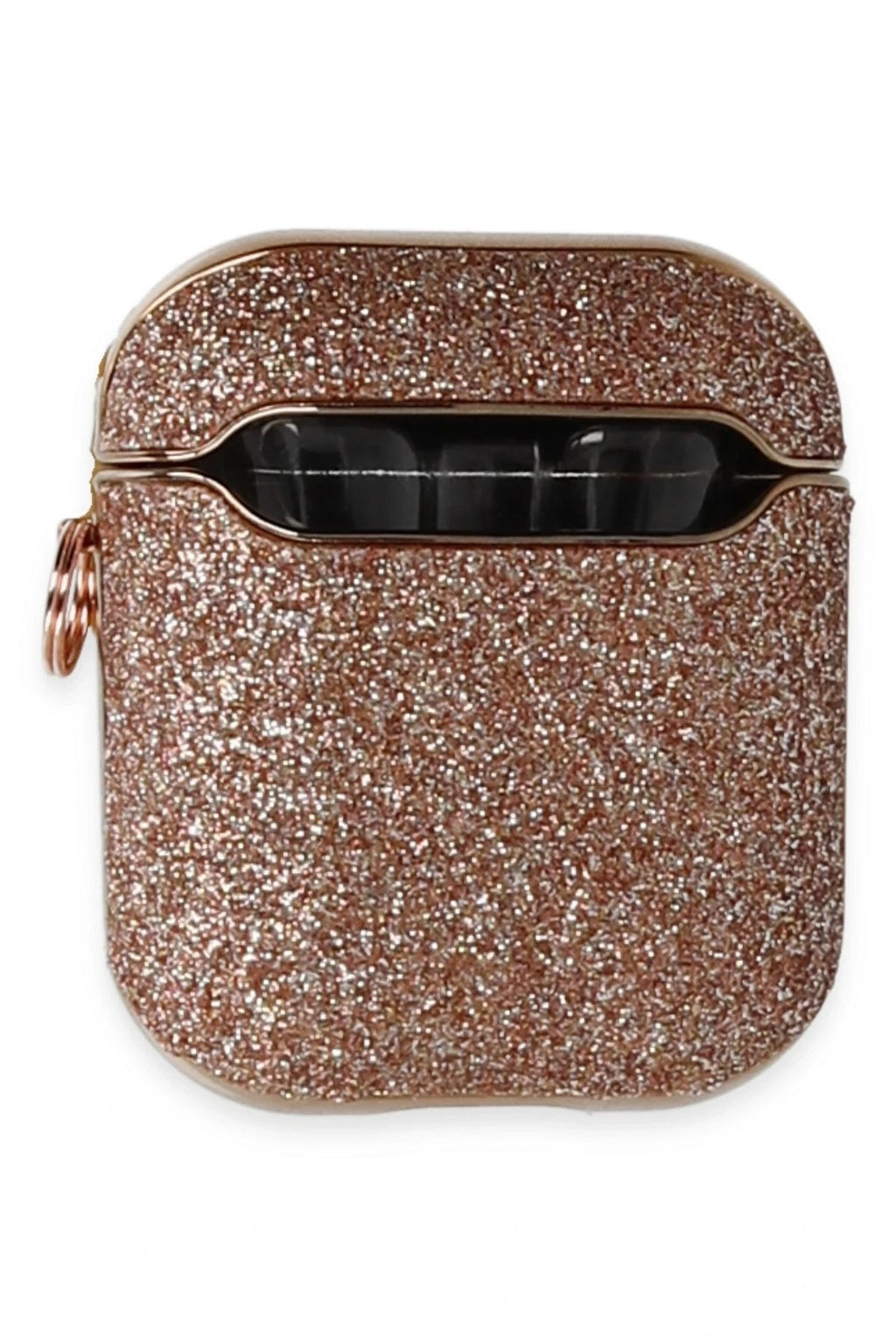 Mey İthalat® Airpods 2 (2.nesil) Spell Simli Kılıf - Rose Gold