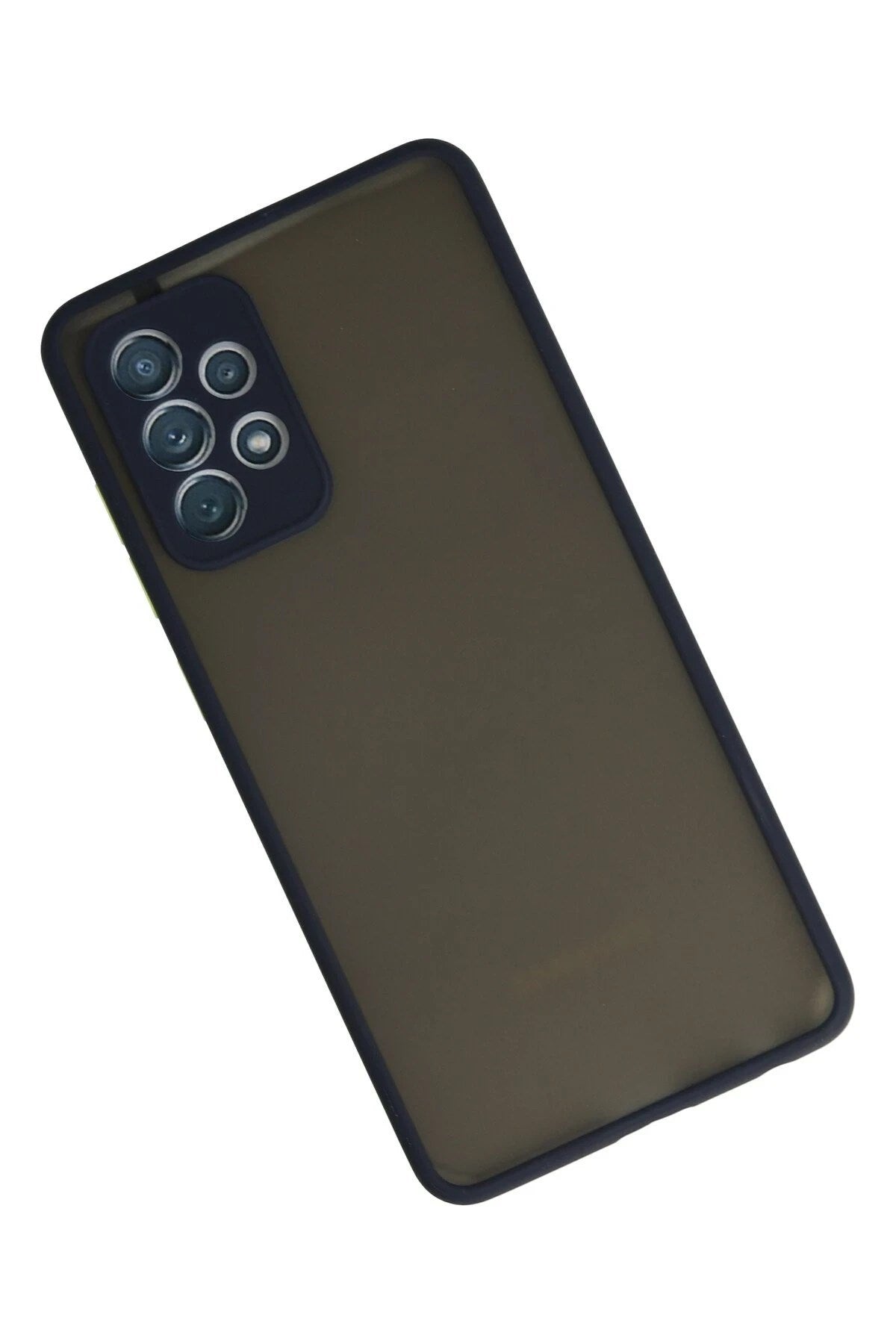 Mey İthalat® Samsung Galaxy A72 Kılıf Montreal Silikon Kapak - Lacivert