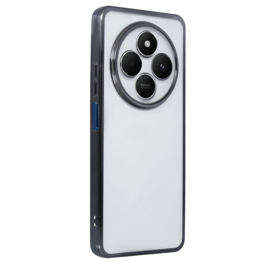 Mey İthalat® Redmi 14C Kılıf Lensli Silikon - Siyah