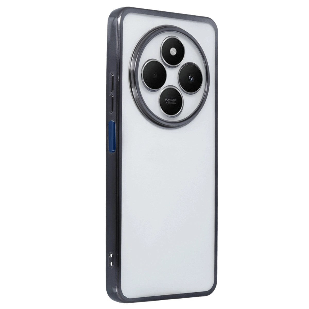 Mey İthalat® Redmi 14C Kılıf Lensli Silikon - Siyah