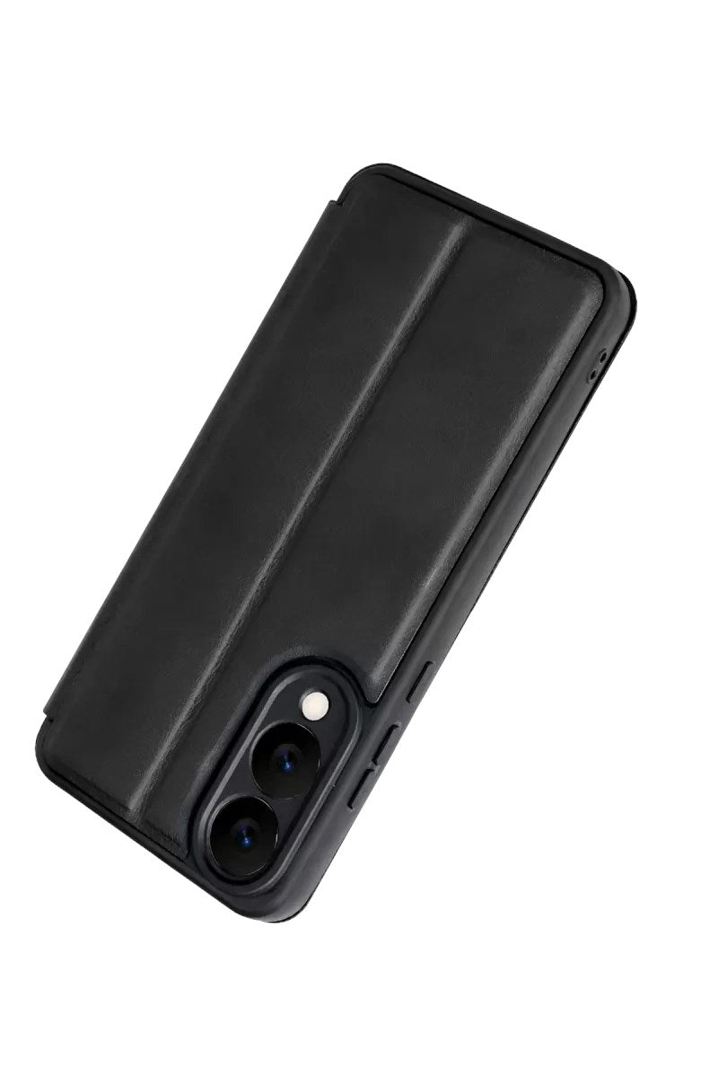 Mey İthalat® Samsung Galaxy S25 Edge Flip Cover - Siyah