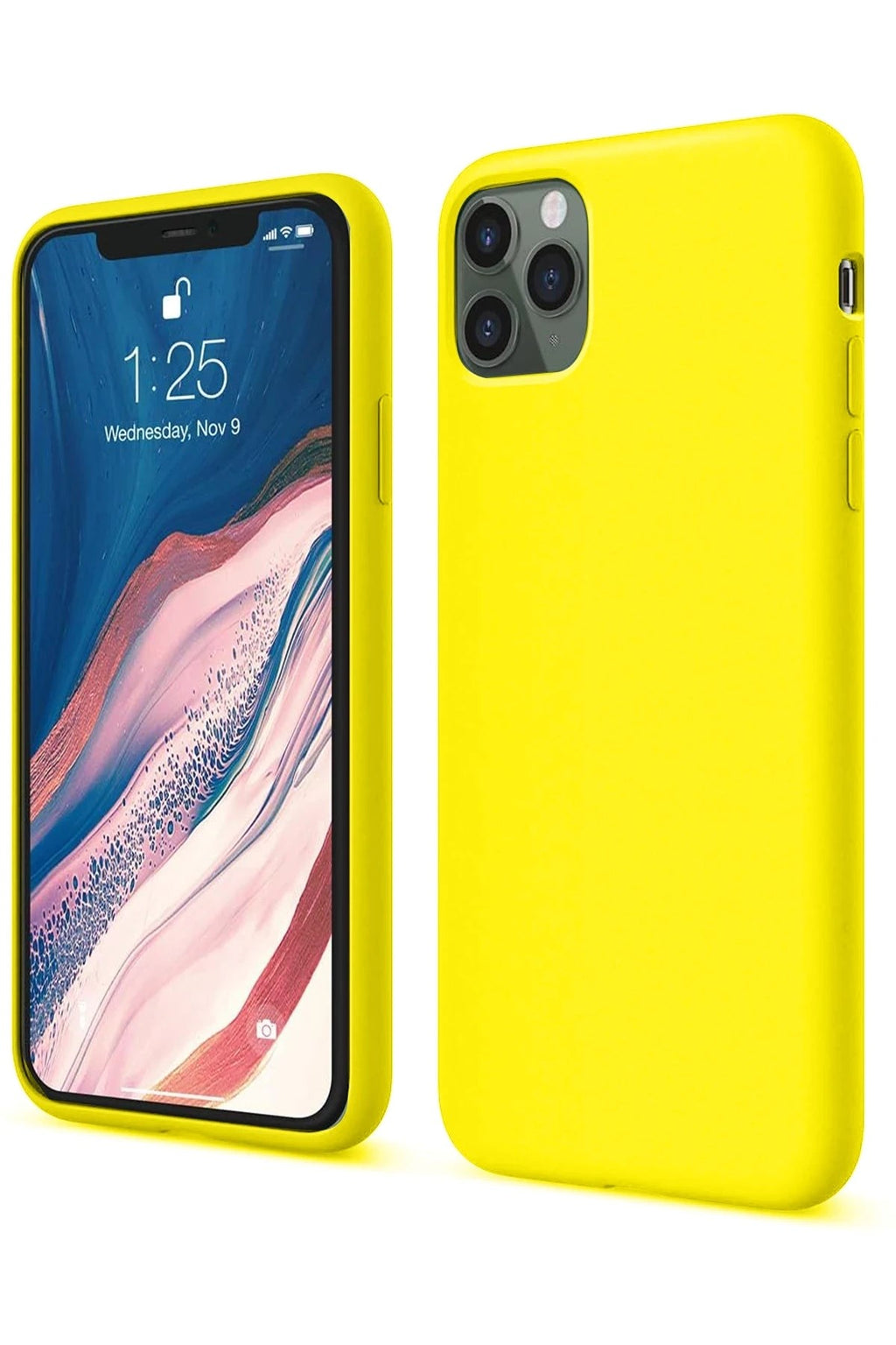 Mey İthalat® iPhone 11 Pro Kılıf First Silikon - Sarı