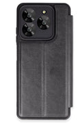 Mey İthalat® General Mobile Era 30 Kılıf Flip Cover - Siyah