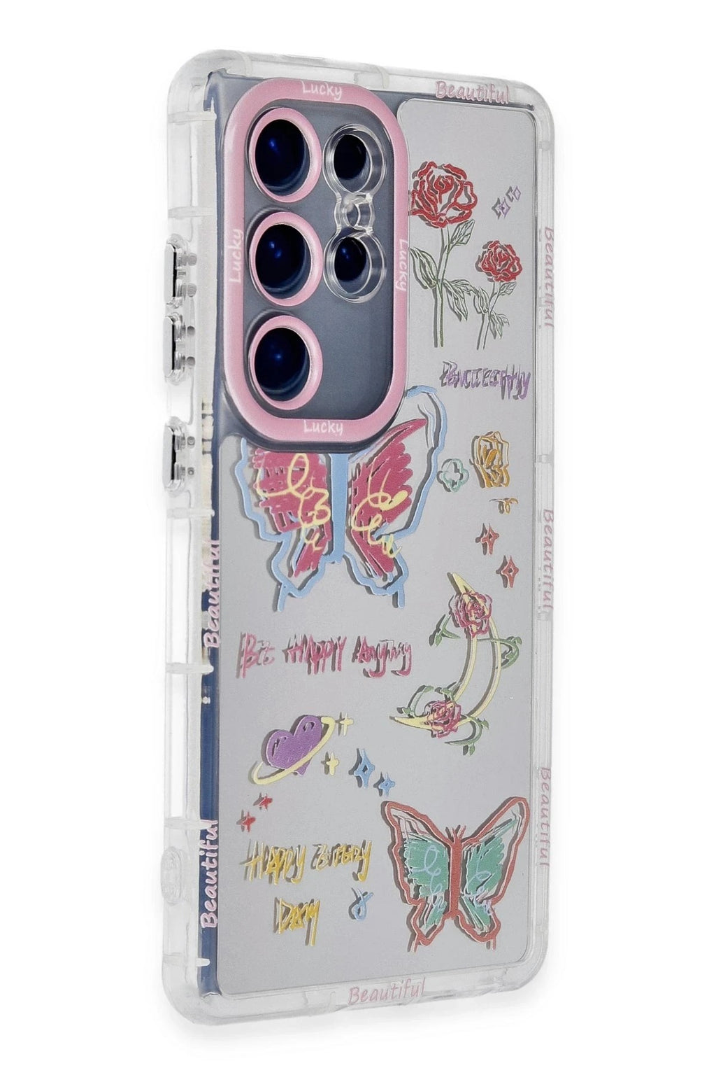 Mey İthalat® Samsung Galaxy S23 Ultra Kılıf Reflexion Desenli Kapak - Desen 8