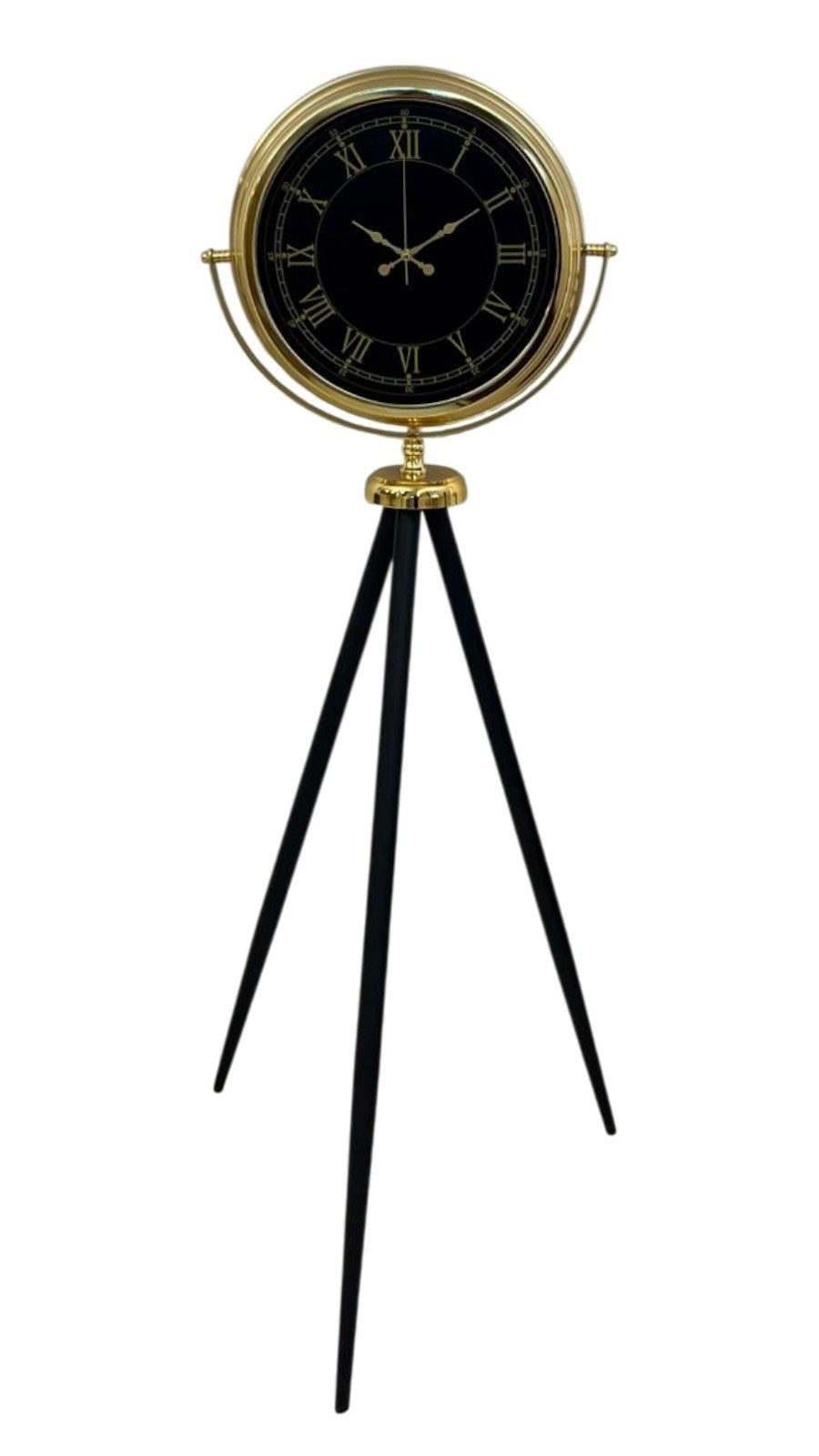 İhtişam Gold Tripod Ayaklı Saat