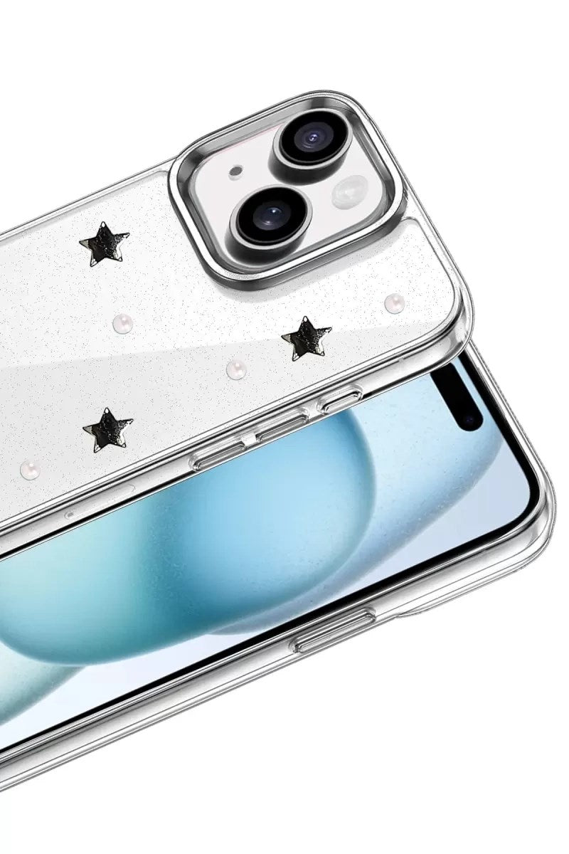 Mey İthalat® iPhone 14 Fiyonk Desenli Kapak - Desen 7