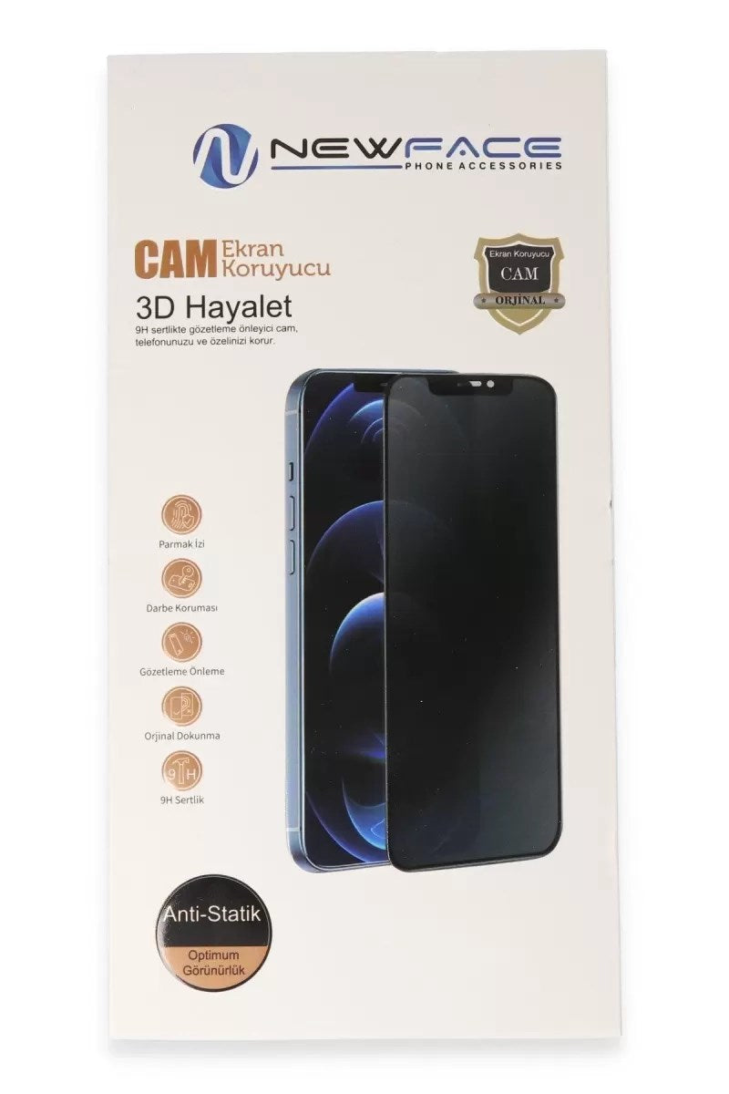 Mey İthalat® Samsung Galaxy S26 Ultra 3D Antistatik Hayalet Cam Ekran Koruyucu - Siyah