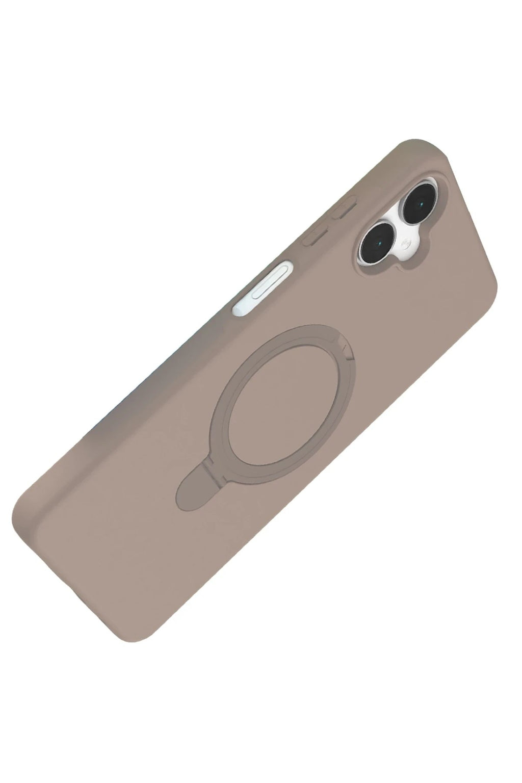 Mey İthalat® Samsung Galaxy A06 Regal Magsafe Standlı Kapak - Çöl Titanyum
