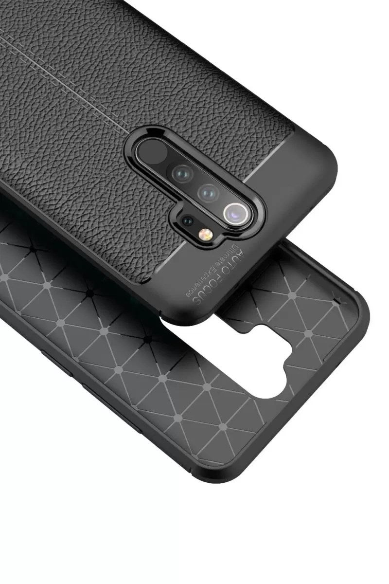 Mey İthalat® Redmi Note 8 Pro Kılıf Auto Focus Kapak - Lacivert