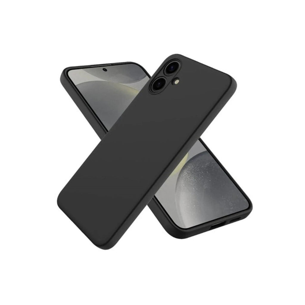 Mey İthalat® Samsung Galaxy A06 Kılıf First Silikon - Siyah