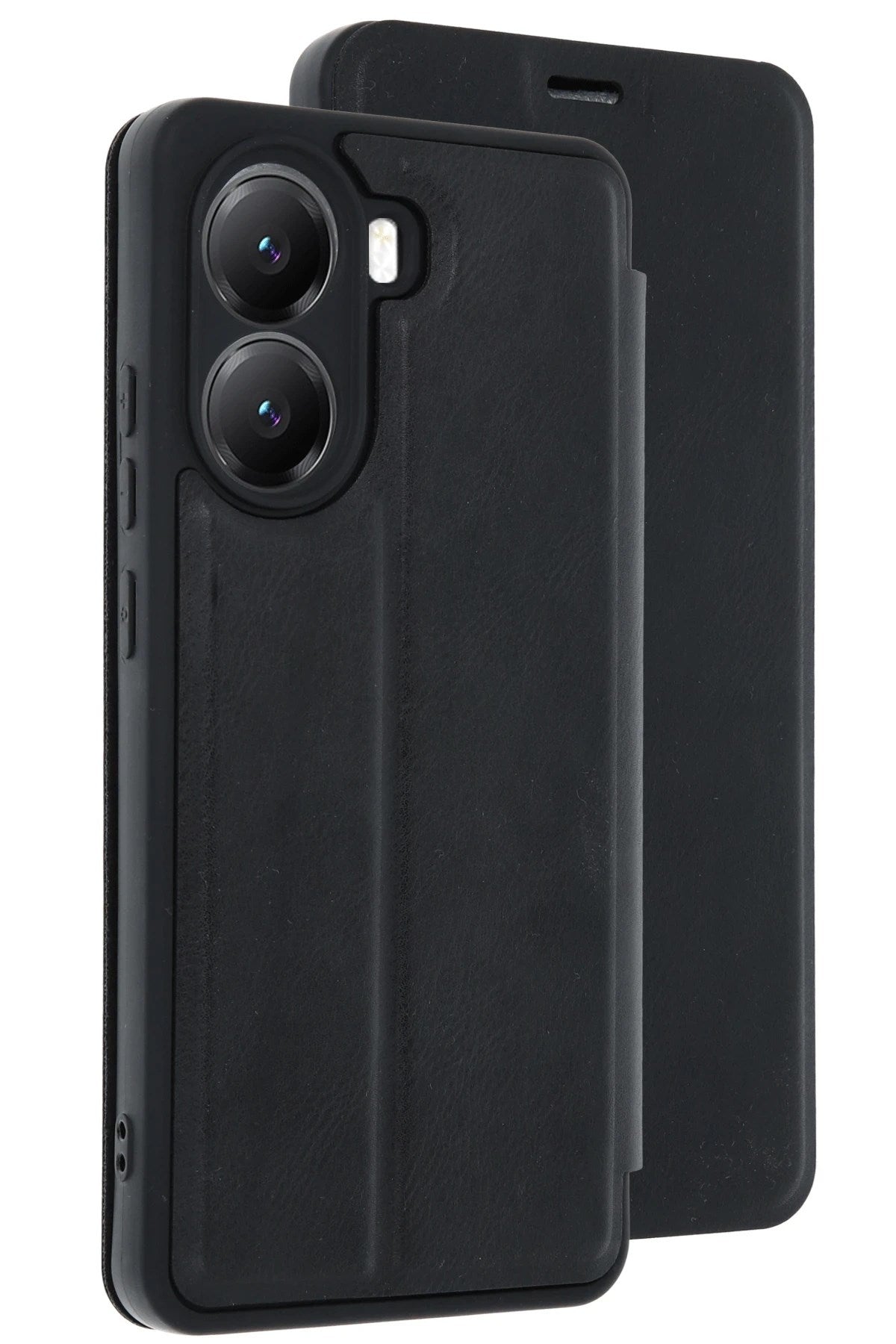 Mey İthalat® Poco X7 Pro Kılıf Flip Cover - Siyah