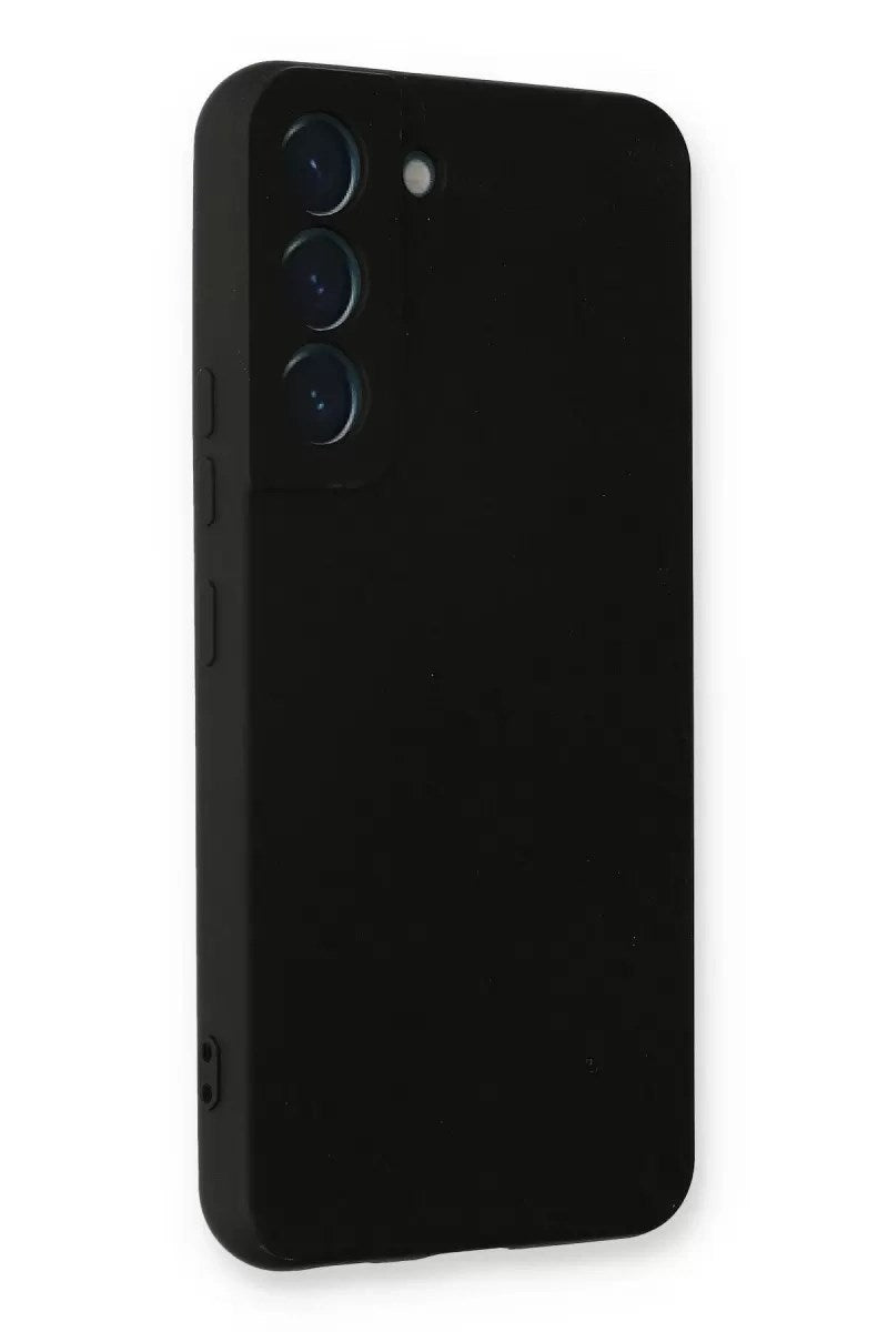 Mey İthalat® Samsung Galaxy S23 Kılıf Nano içi Kadife Silikon - Siyah