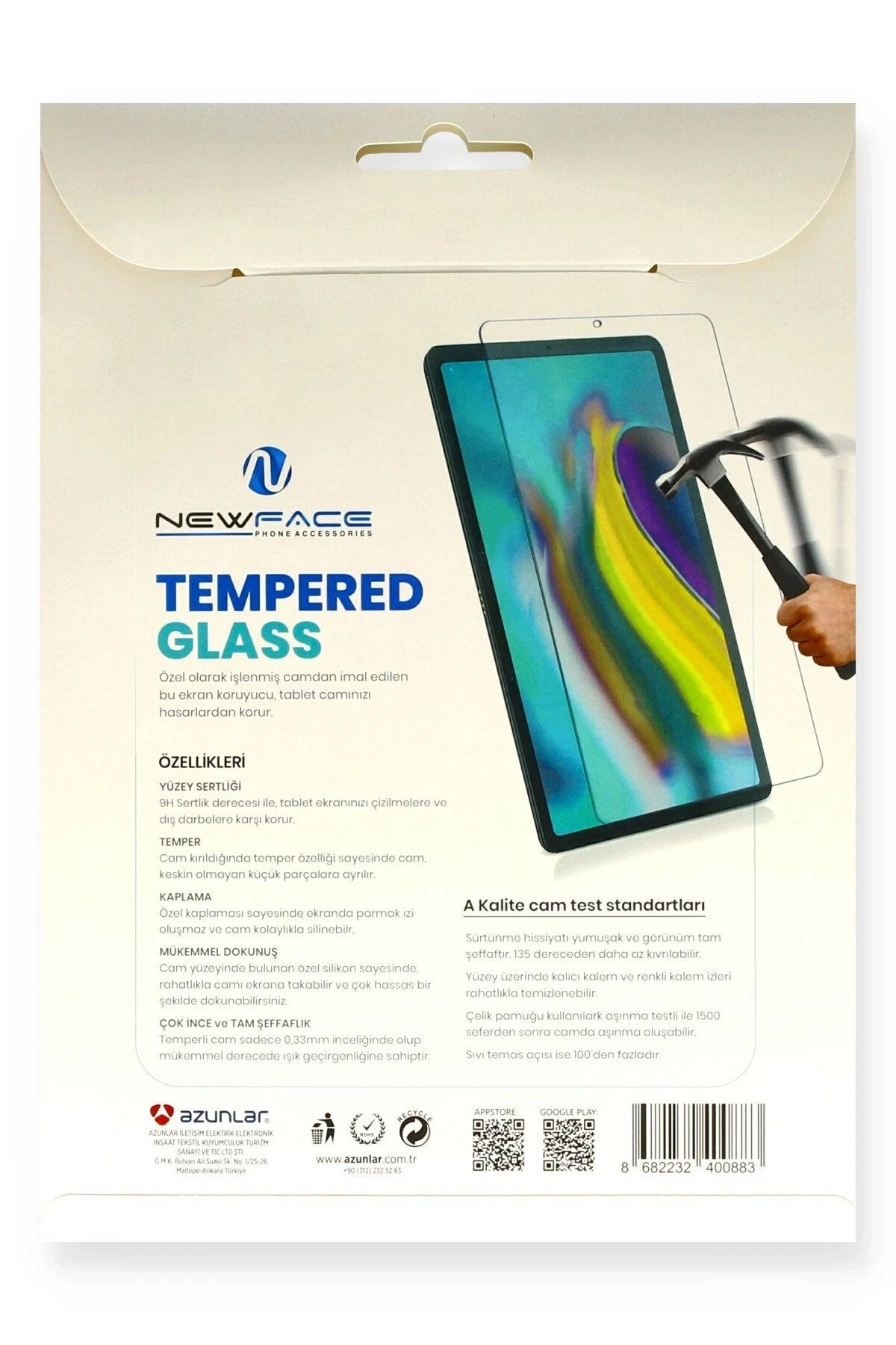 Mey İthalat® Huawei MediaPad T3 7 Tablet Cam Ekran Koruyucu