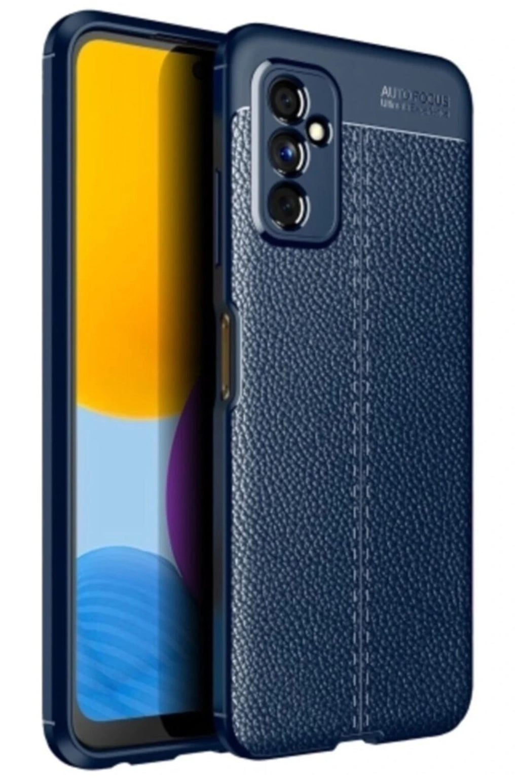 Mey İthalat® Samsung Galaxy M52 5G Kılıf Auto Focus Kapak - Lacivert