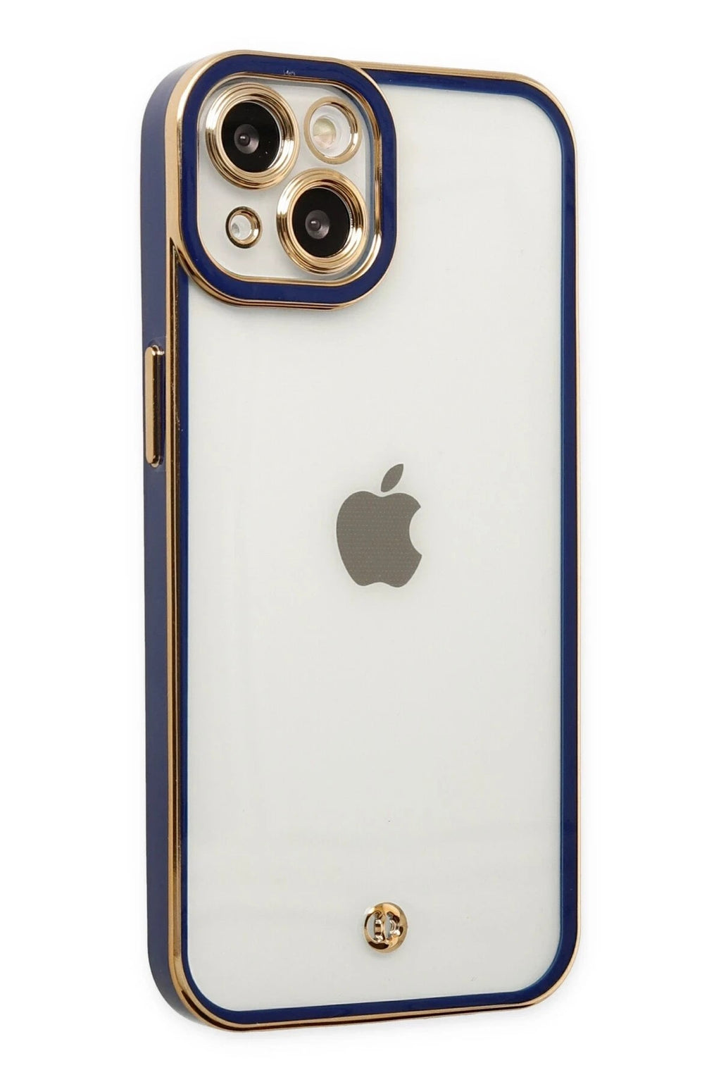 Mey İthalat® iPhone 14 Plus Kılıf Liva Lens Silikon - Mavi