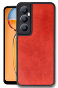 Mey İthalat® Realme C65 Kılıf Aras Deri Kapak - Kırmızı