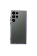 Mey İthalat® Samsung Galaxy S24 Ultra Kılıf Lensli Silikon - Siyah