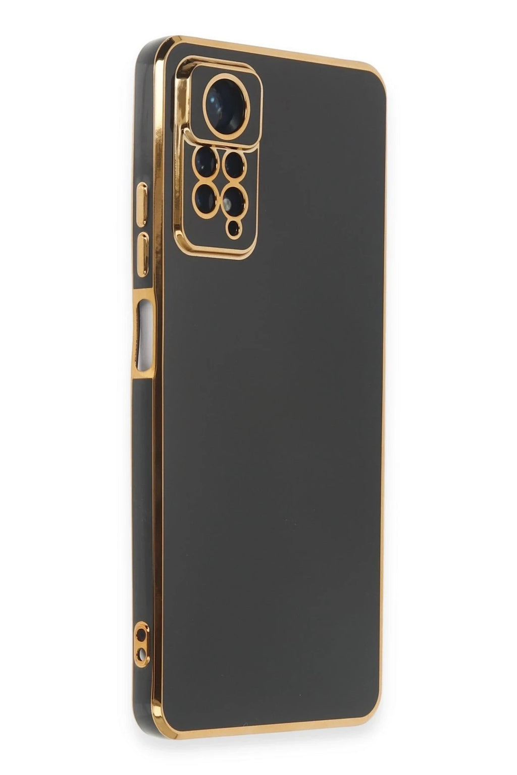 Mey İthalat® Redmi Note 12 Pro 4G Kılıf Volet Silikon - Siyah