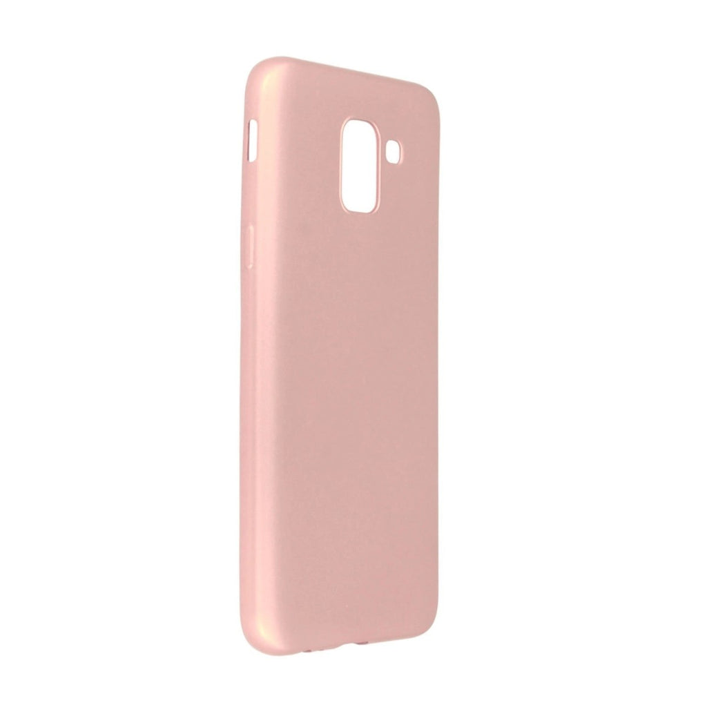 Mey İthalat® Samsung Galaxy J6 Kılıf First Silikon - Rose Gold