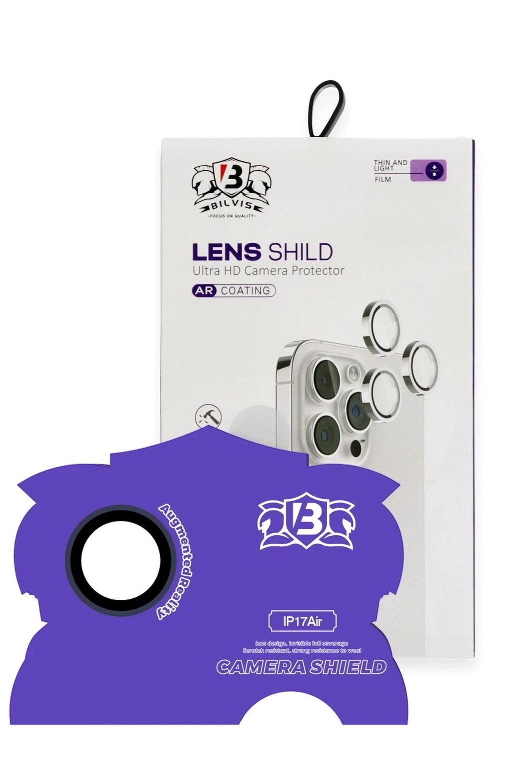 Mey İthalat® iPhone 17 Air Bilvis Titan Kamera Lens - Lacivert