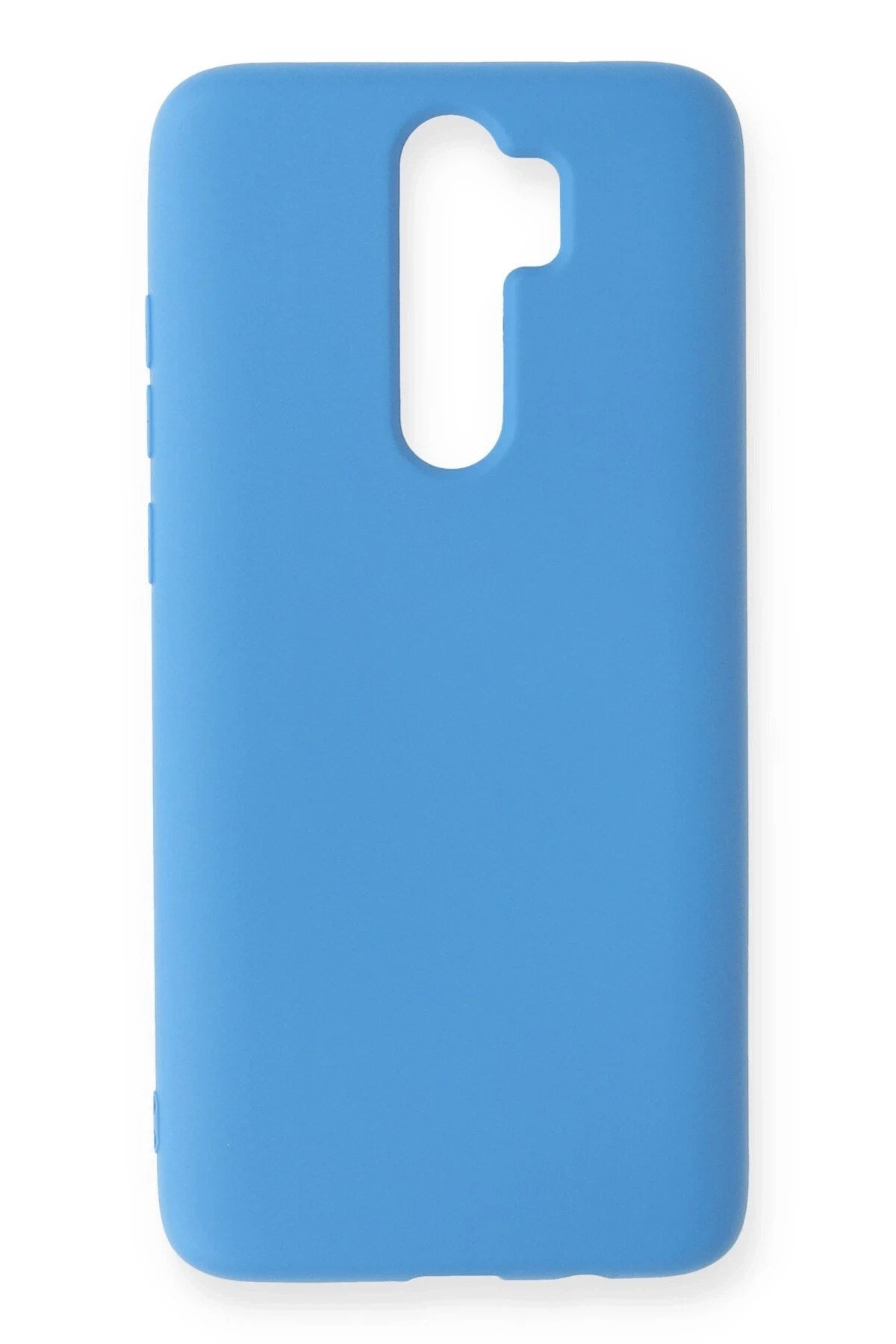 Mey İthalat® Redmi Note 8 Pro Kılıf Nano içi Kadife Silikon - Mavi