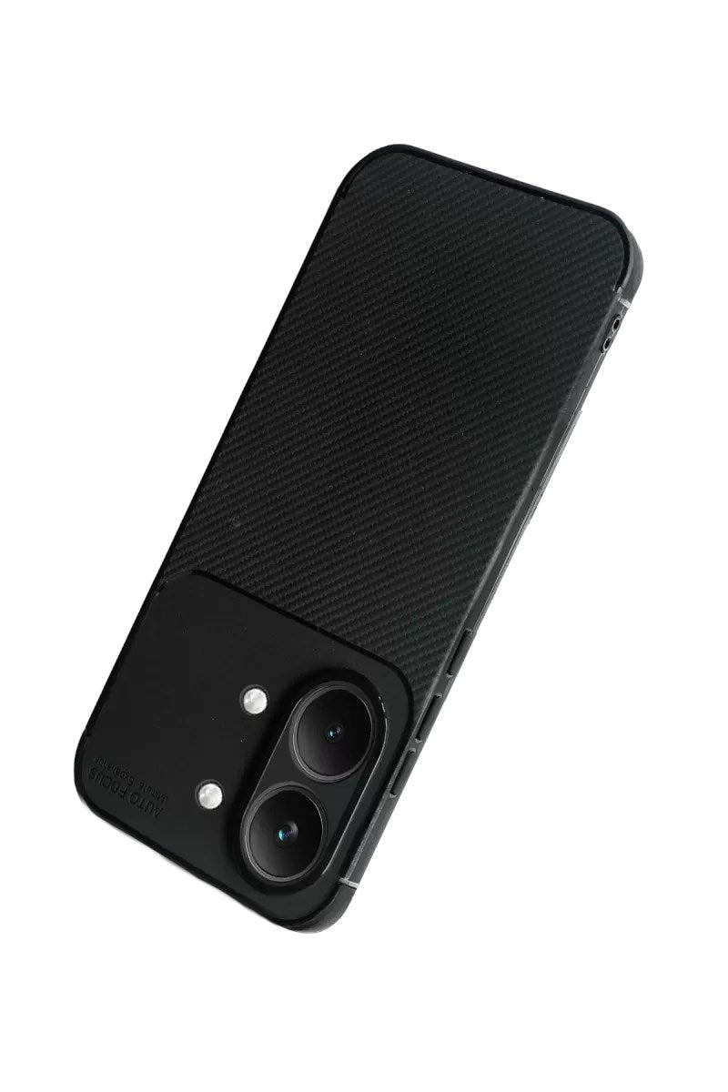 Mey İthalat® Poco X8 Pro Max Auto Focus Karbon Kapak - Siyah