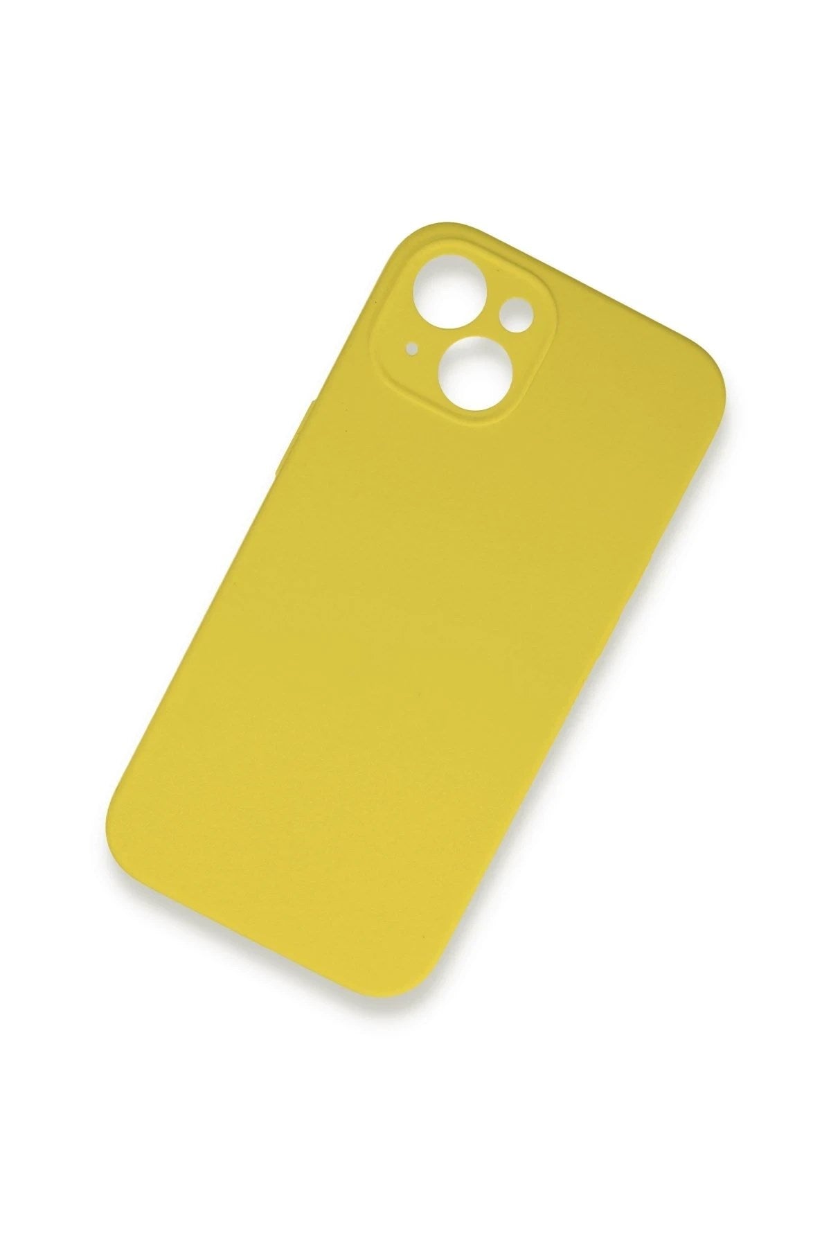 Mey İthalat® iPhone 13 Mini Kılıf Lansman Legant Silikon - Sarı