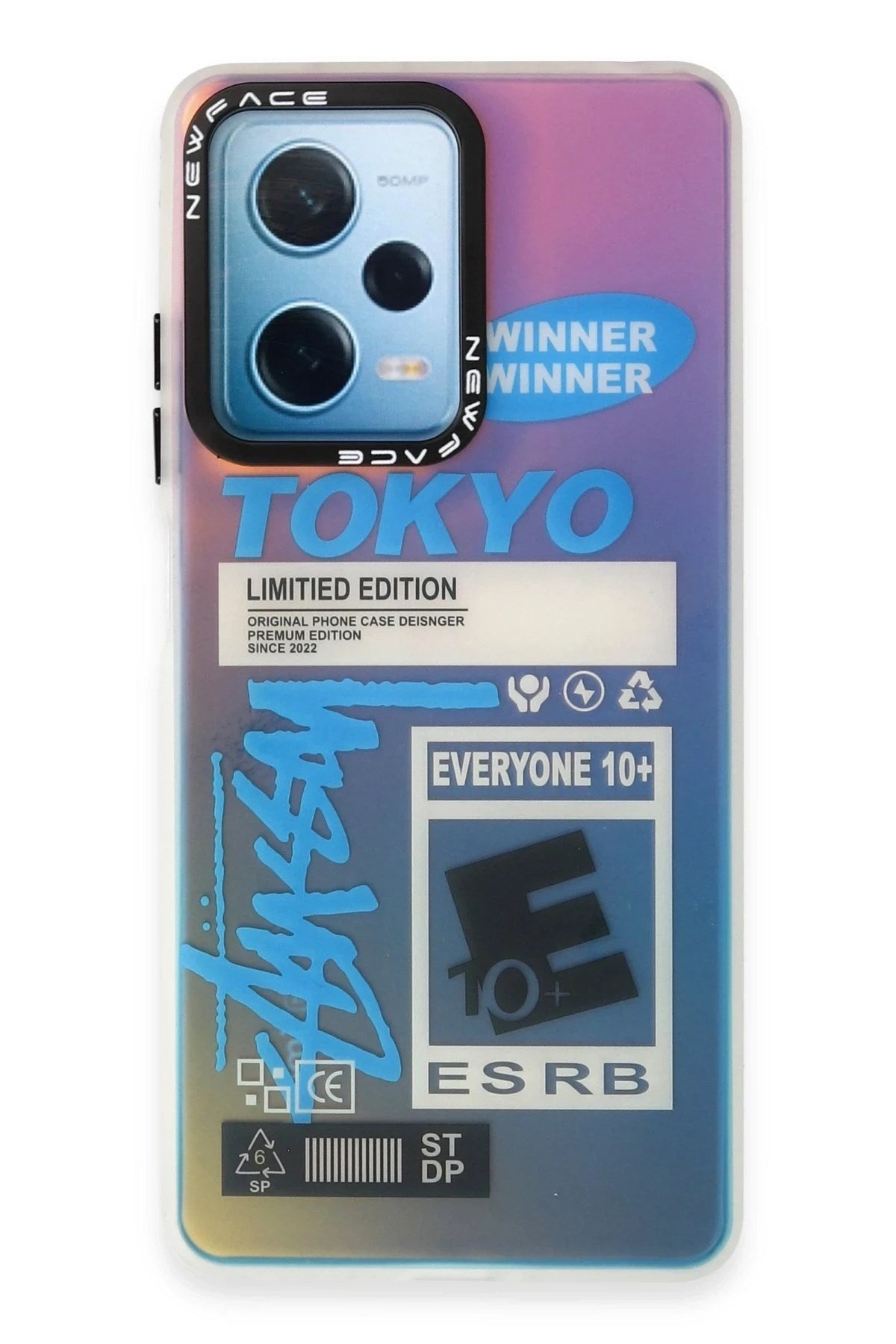 Mey İthalat® Poco X5 5G Kılıf Estoril Desenli Kapak - Estoril - 1