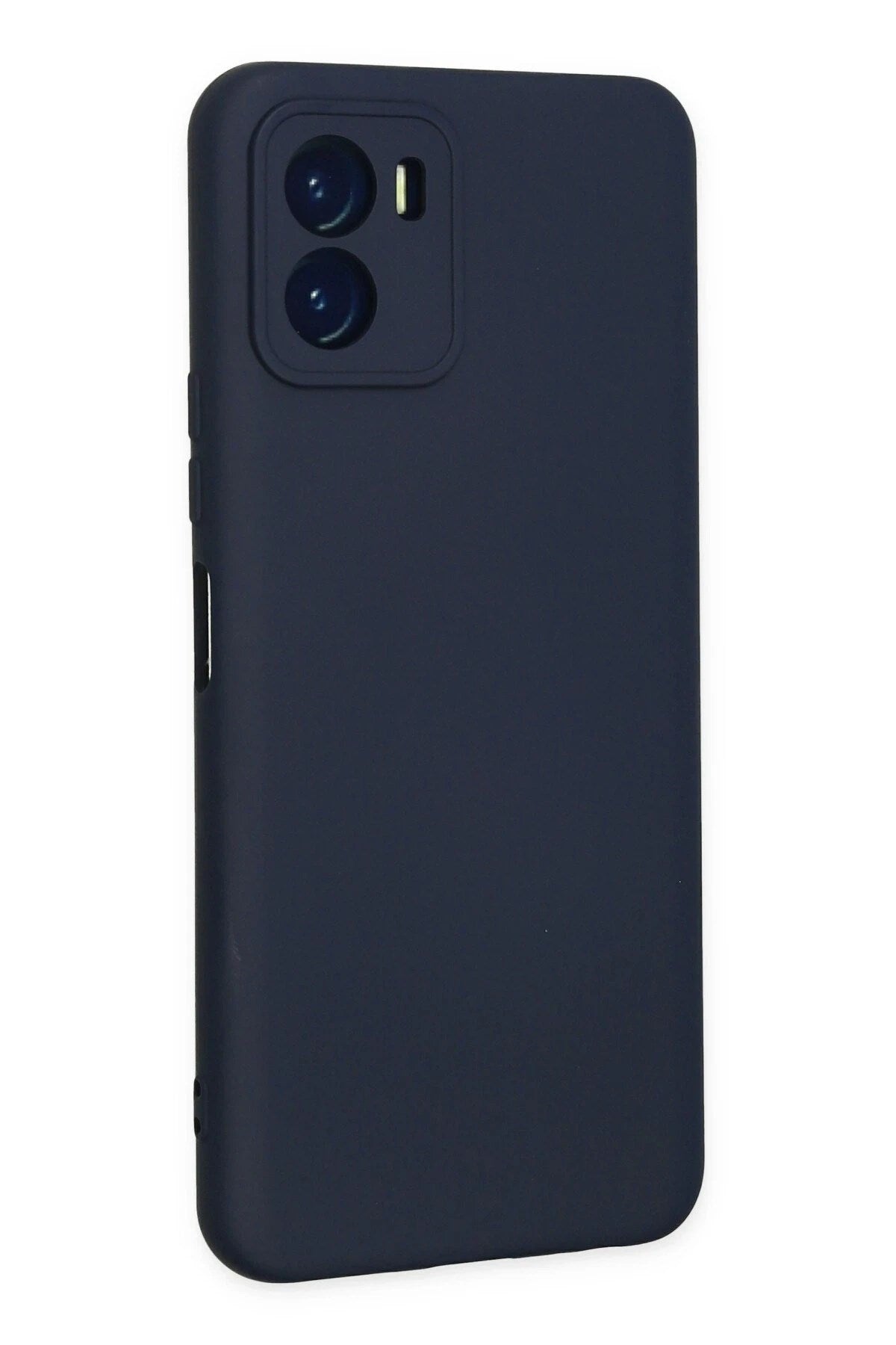 Mey İthalat® Vivo Y15S Kılıf Nano içi Kadife Silikon - Lacivert