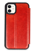 Mey İthalat® iPhone 11 Kılıf Flip Cover - Kırmızı