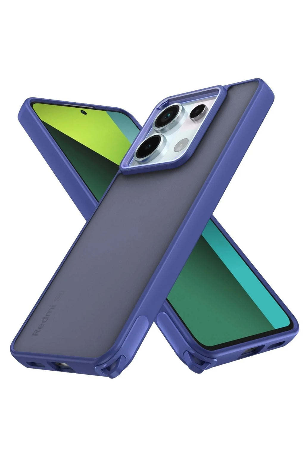 Mey İthalat® Redmi Note 13 Pro 5G Kılıf Elegant Kapak - Açık Mavi