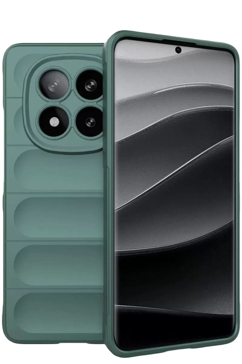 Mey İthalat® Redmi Note 15 Pro 4G Optimum Silikon - Koyu Yeşil