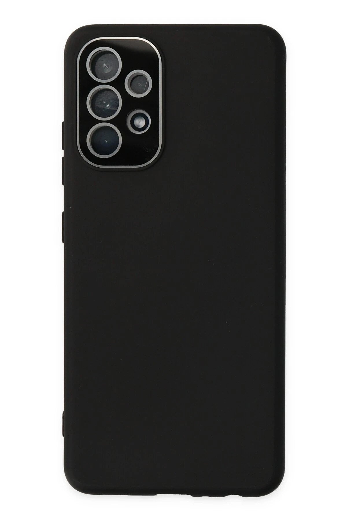 Mey İthalat® Samsung Galaxy A33 5G Kılıf Lansman Glass Kapak - Siyah