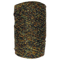 Makrome İpi 3mm Polyester Siyah Altın Simli