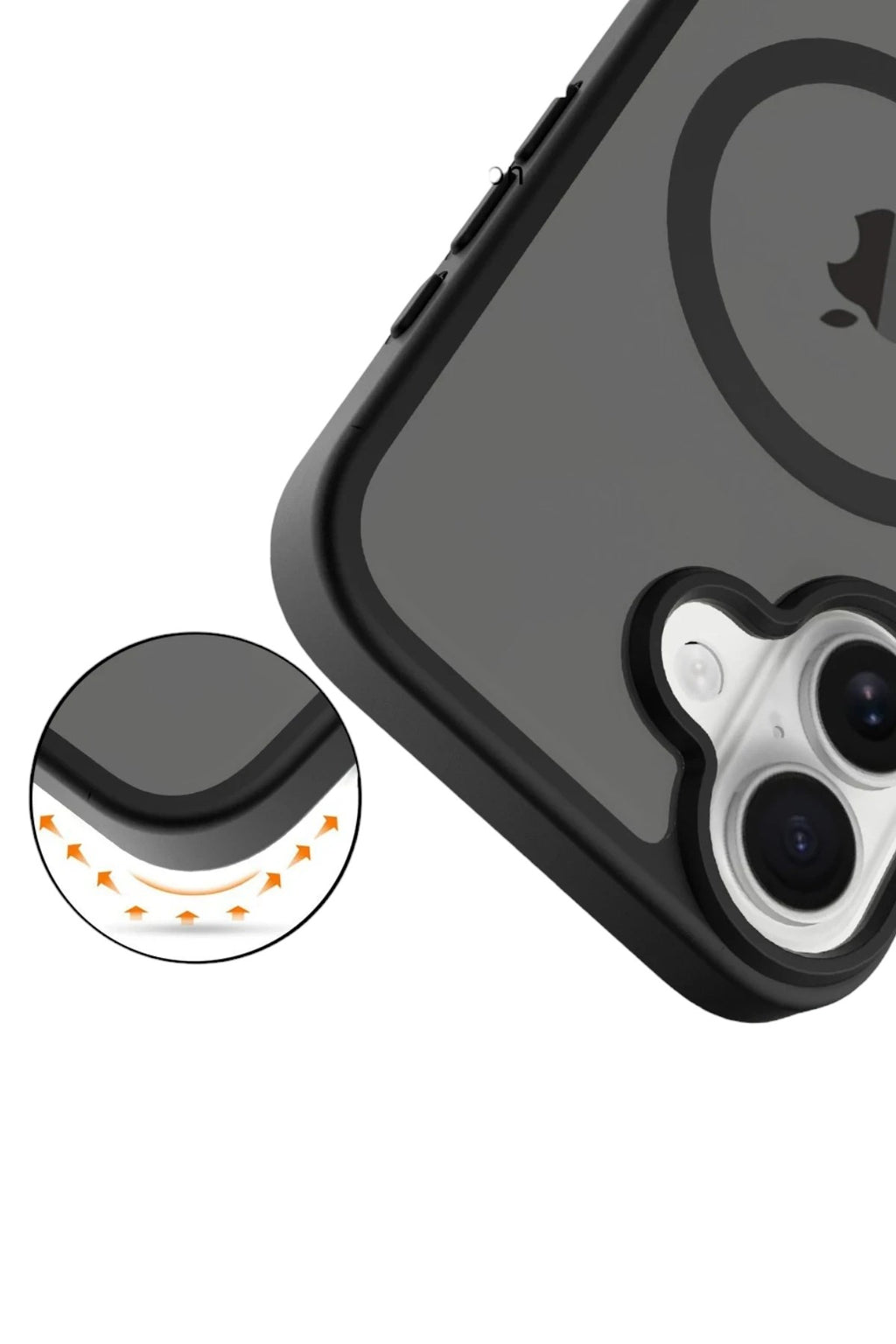 Mey İthalat® iPhone 17 Jota Magsafe Kapak - Siyah