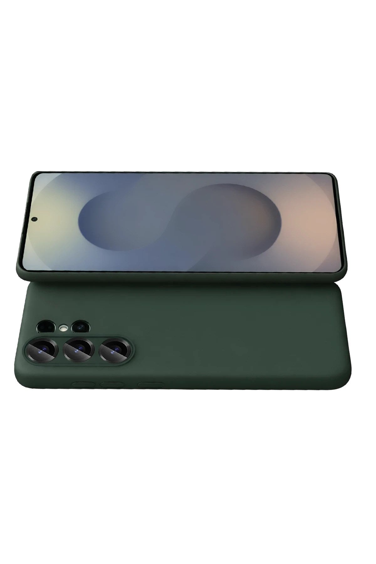 Mey İthalat® Samsung Galaxy S26 Ultra First Silikon - Koyu Yeşil