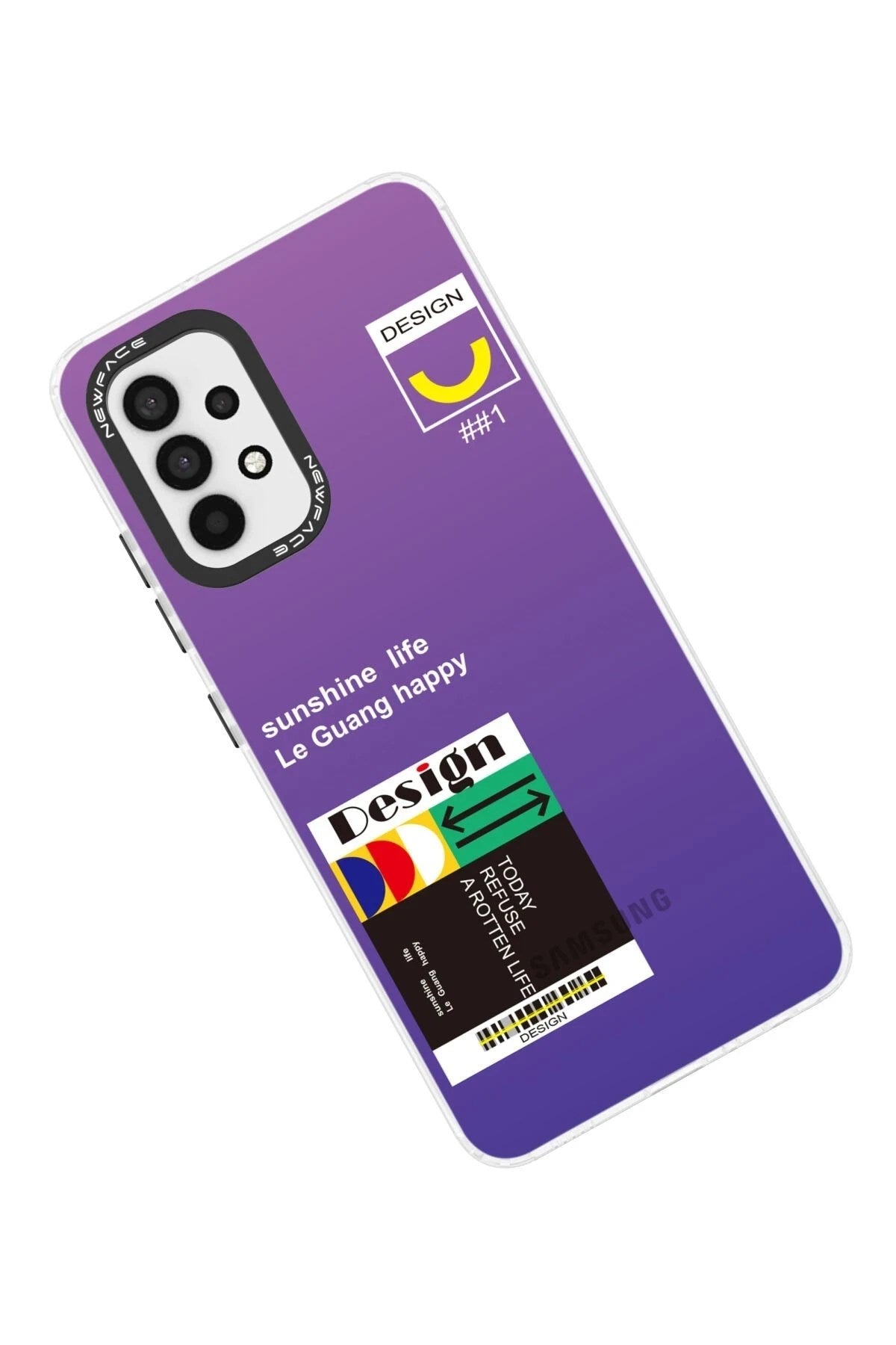 Mey İthalat® Samsung Galaxy A53 5G Kılıf Estoril Desenli Kapak - Estoril - 4