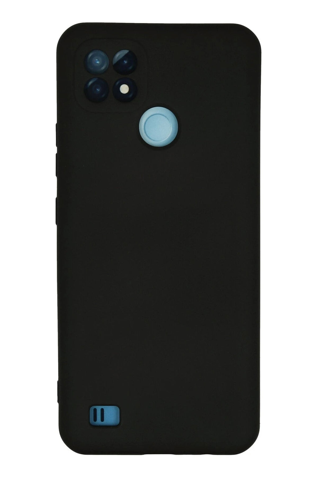 Mey İthalat® Realme C21 Kılıf Nano içi Kadife Silikon - Siyah