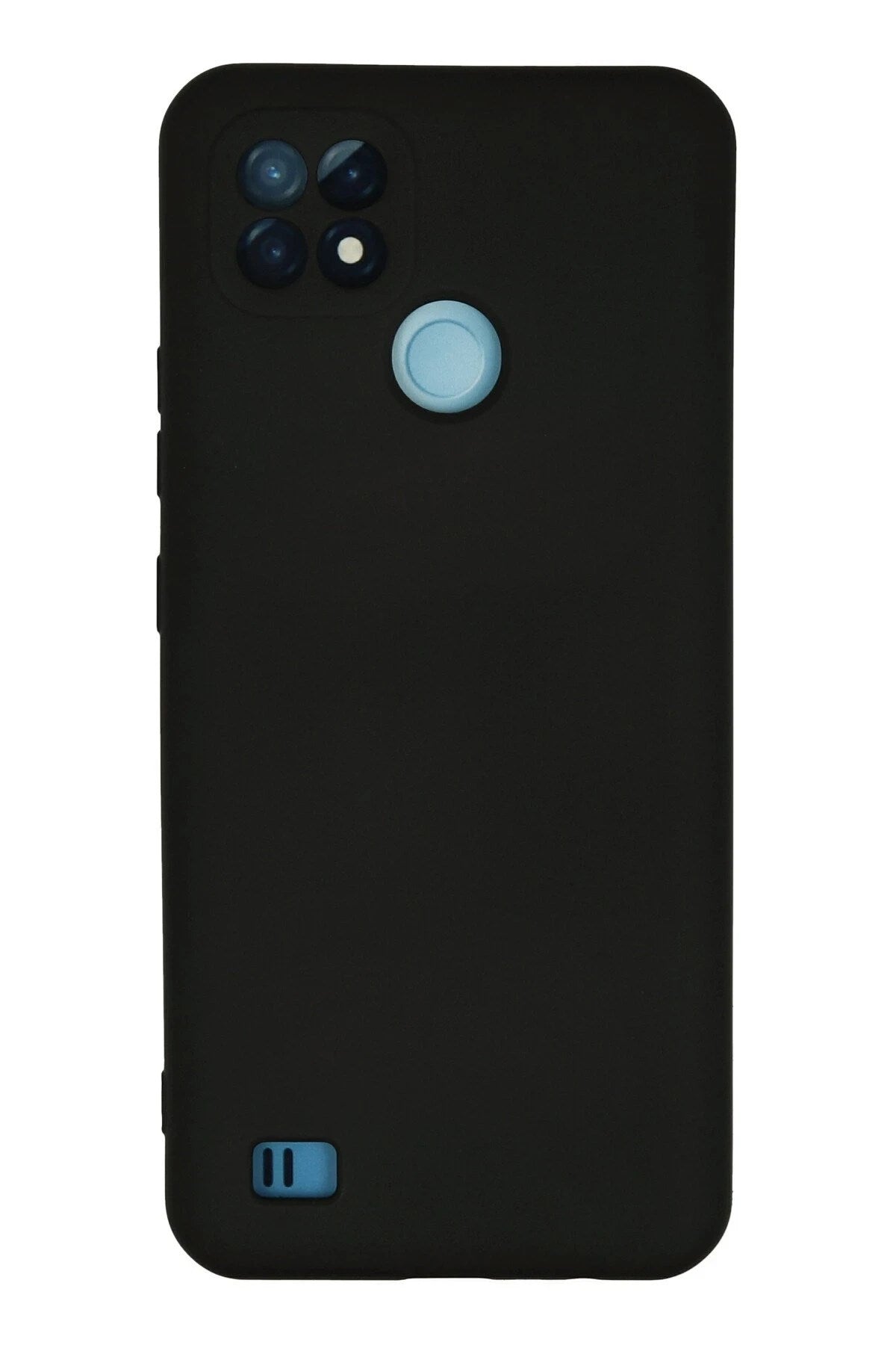 Mey İthalat® Realme C21 Kılıf Nano içi Kadife Silikon - Siyah