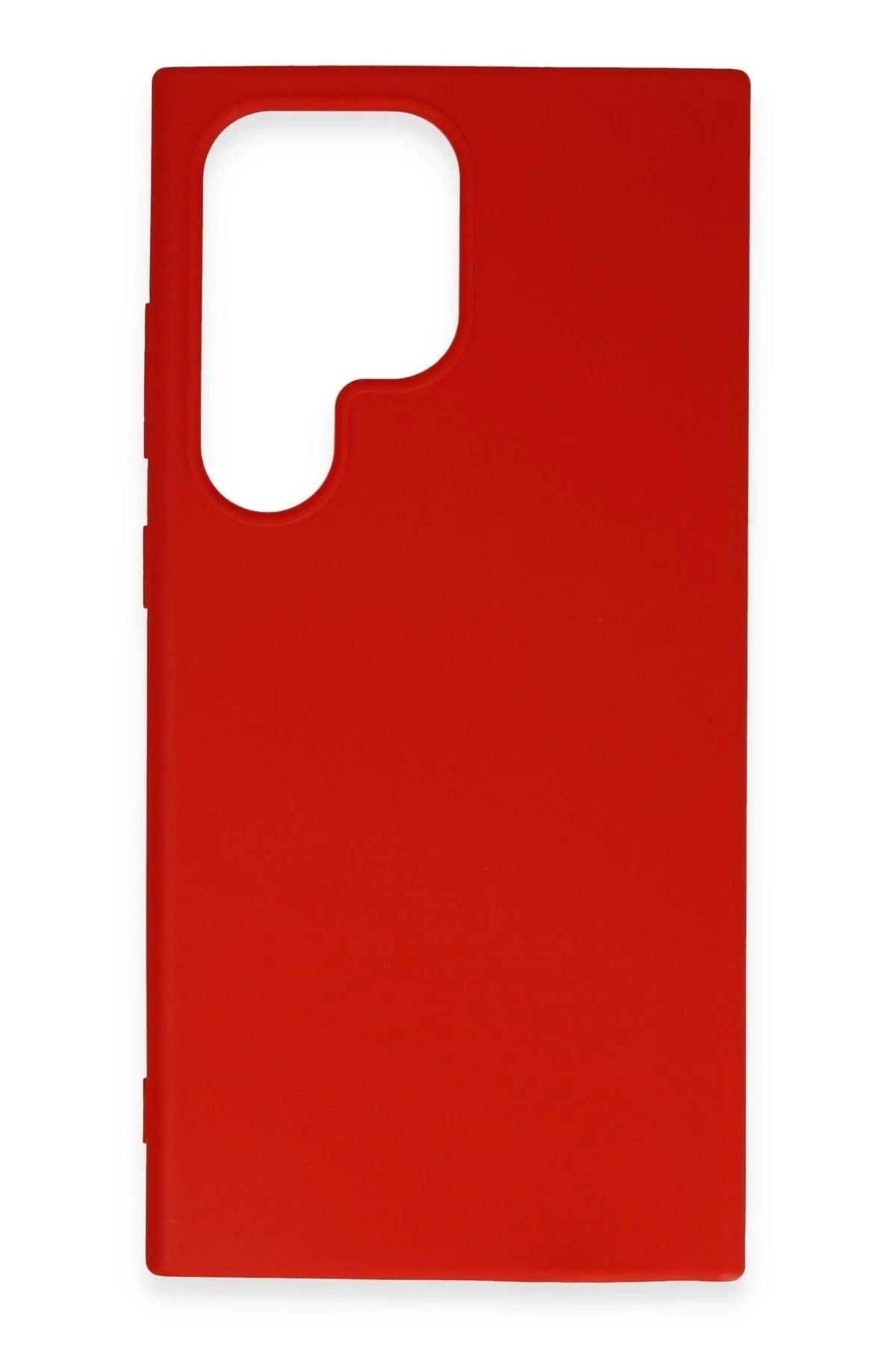 Mey İthalat® Samsung Galaxy S24 Ultra Kılıf First Silikon - Kırmızı