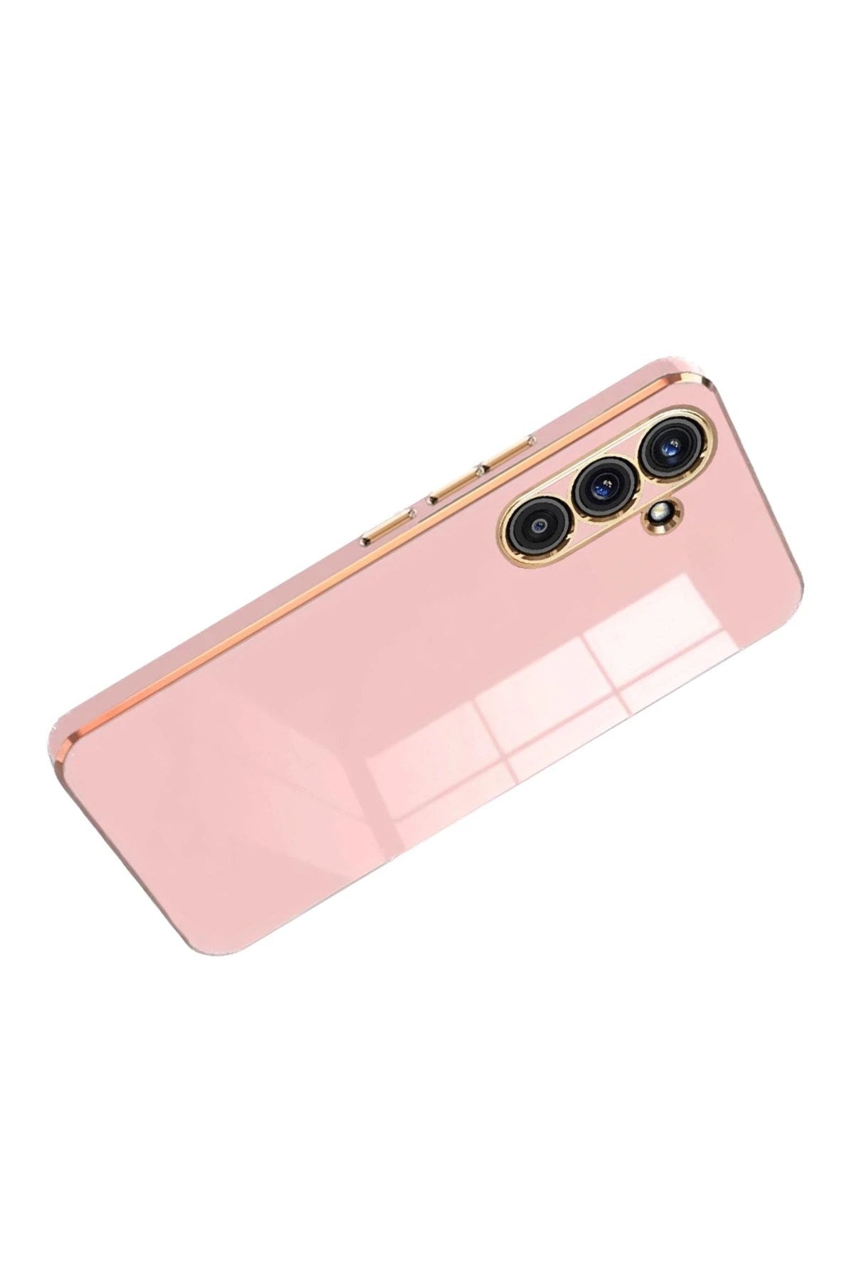 Mey İthalat® Samsung Galaxy A17 5G Volet Silikon - Pembe