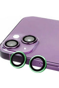 Mey İthalat® iPhone 15 Raze Metal Kamera Lens - Yeşil