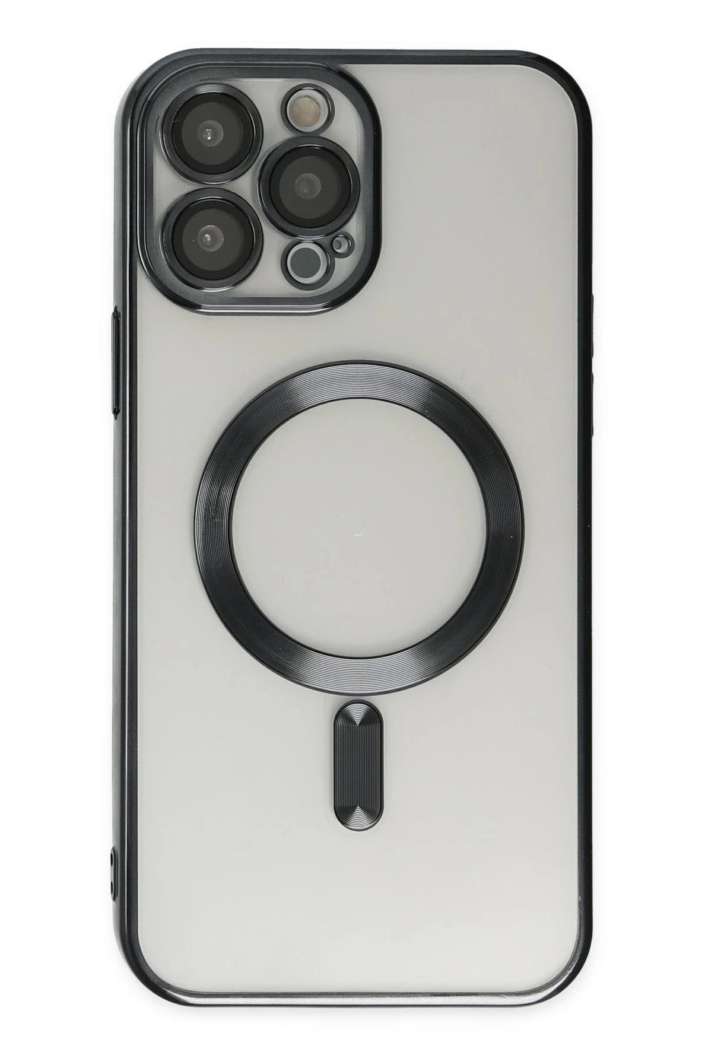 Mey İthalat® iPhone 13 Pro Kılıf Kross Magneticsafe Kapak - Siyah